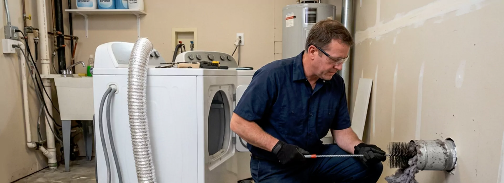 Clogged Dryer Vent Repair in Bowie, Maryland