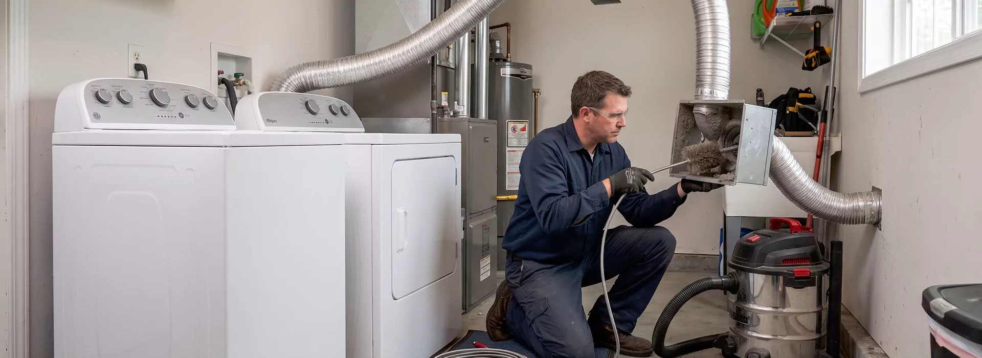 Dryer Vent Booster Fan Cleaning Bowie, MD