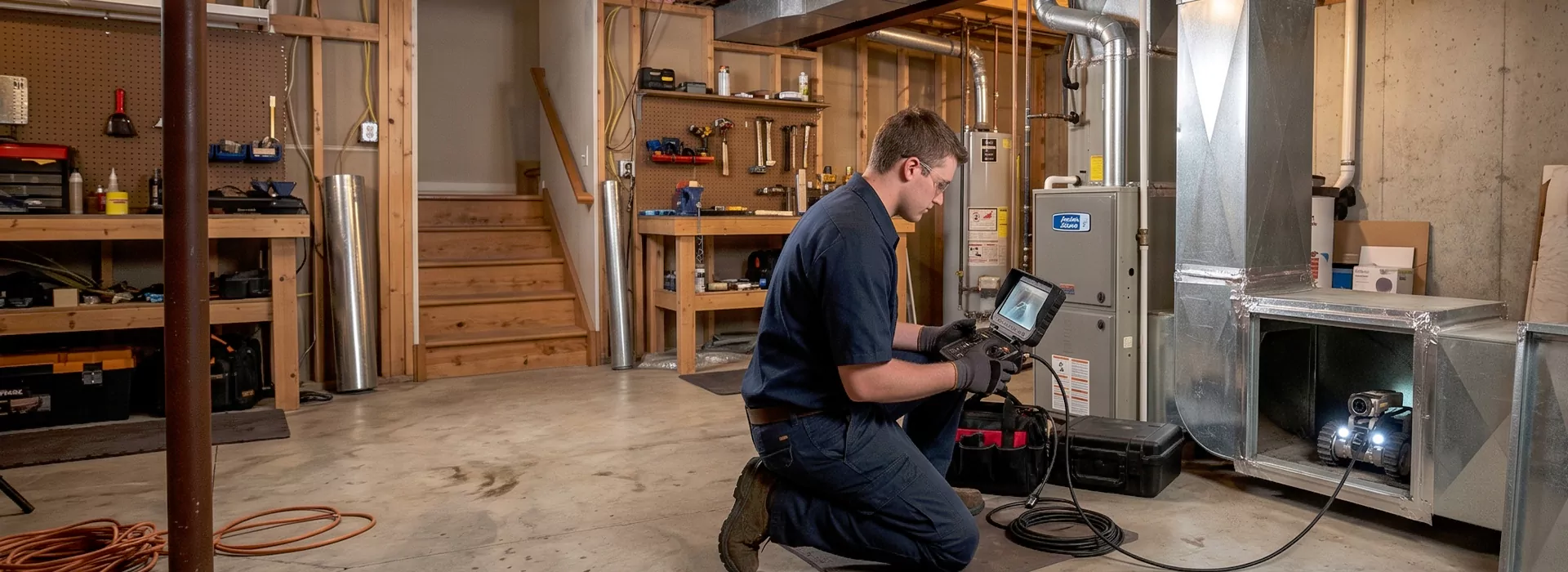 Robotic Duct Inspection Bowie, Maryland