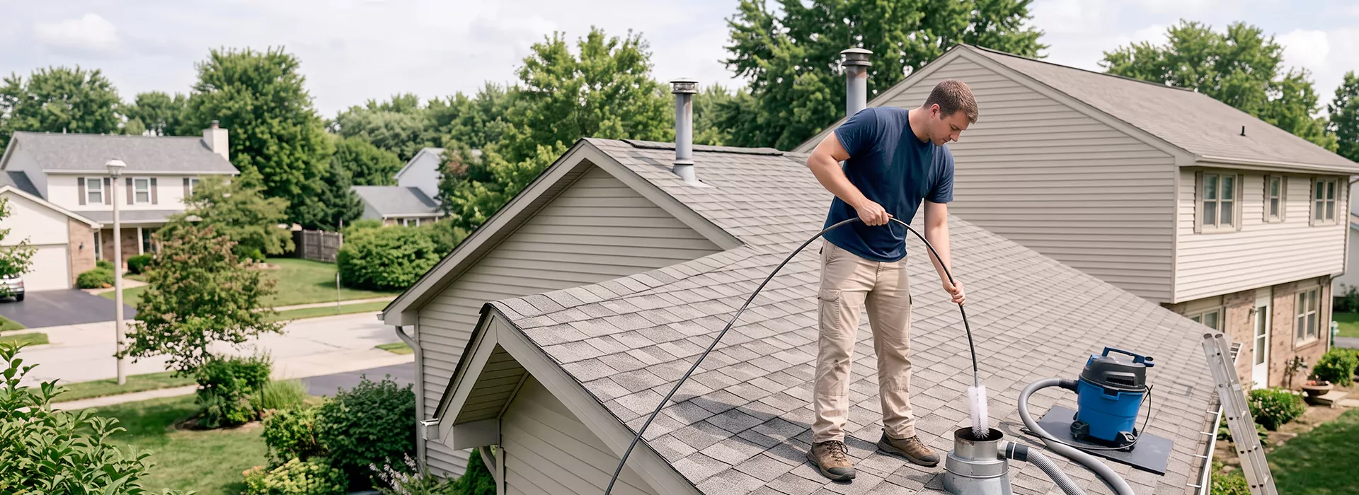Roof Dryer Vent Cleaning Bowie, MD