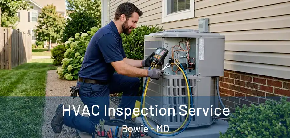  HVAC Inspection Service Bowie - MD