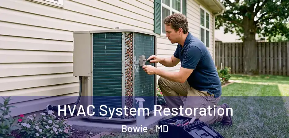  HVAC System Restoration Bowie - MD