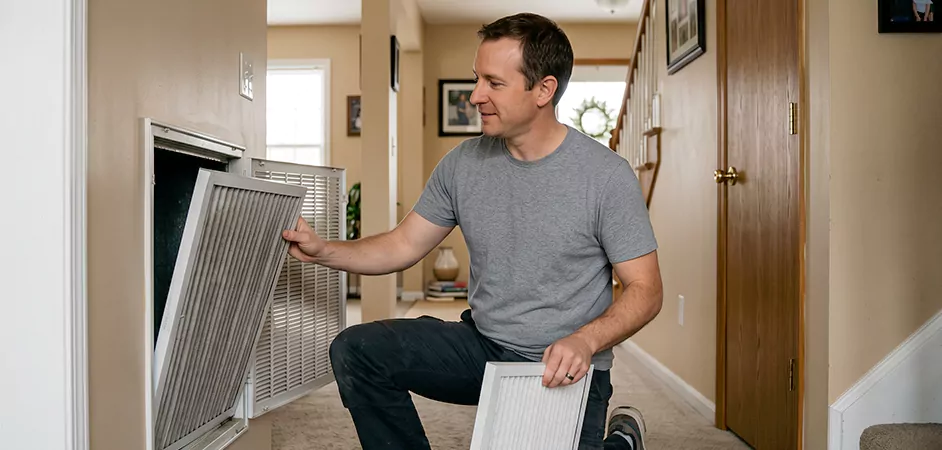 AC Air Filter Replacement in Bowie, MD