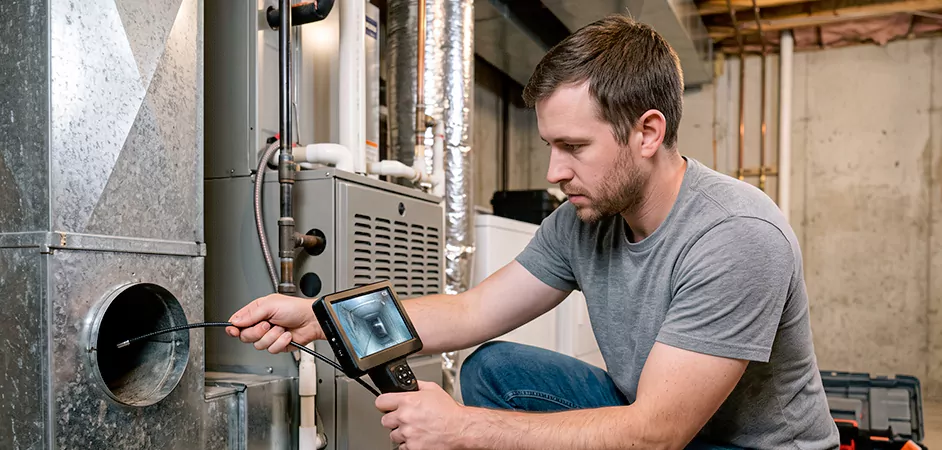 Air Duct Camera Inspection in Bowie, MD