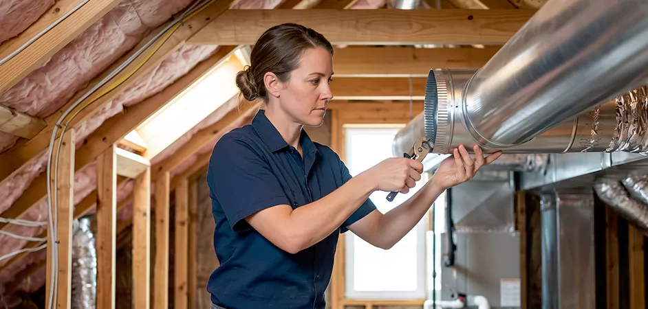 Dryer Vent Replacement in Bowie, MD
