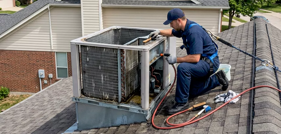 Rooftop Unit Cleaning in Bowie