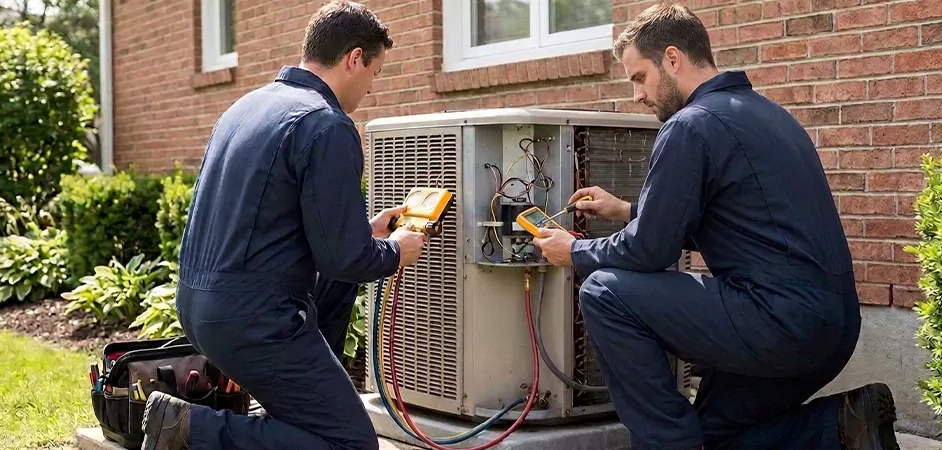 Heat Pump Inspection in Bowie