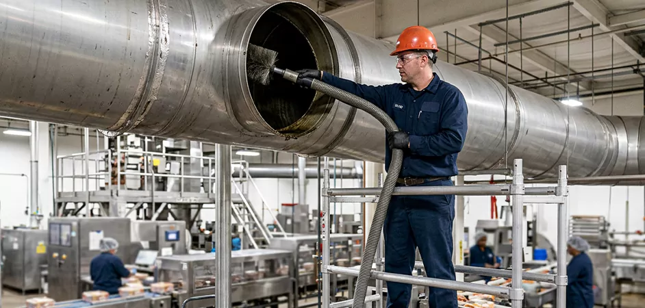 Food Processing Facility Duct Cleaning in Bowie