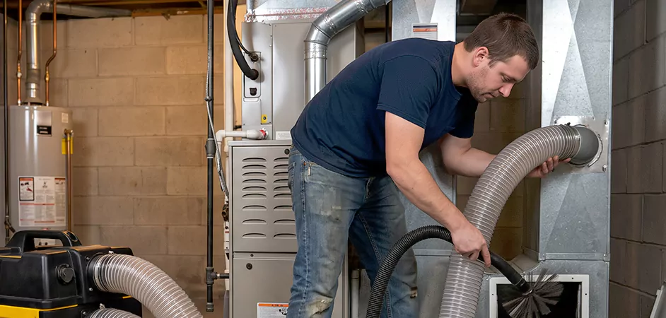 Negative Pressure Duct Cleaning for Large and Long Duct Systems in Bowie