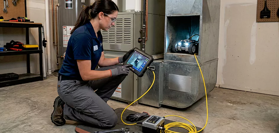 Robotic Duct Inspection in Bowie